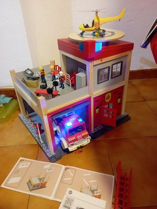 Cuartel estación de bomberos Playtive