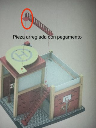 Cuartel estación de bomberos Playtive