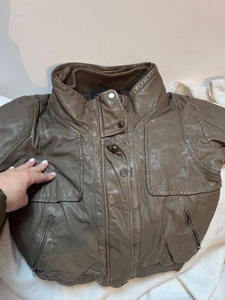 Chaqueta polipiel Zara M