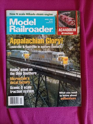 Model Railroader 1996