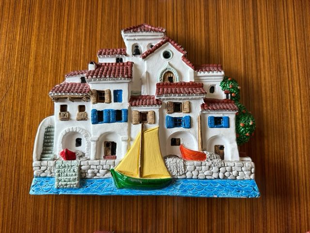 Pack de 3 fachadas de casas artesanales de barro