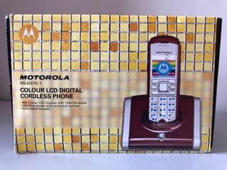 Teléfono Fijo Inalámbrico Digital Motorola