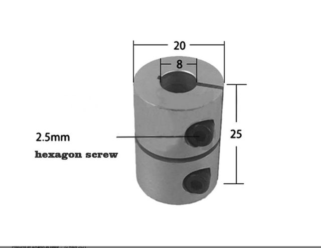MODULO LINEAL IMPRESORA 3D CARRERA50 100 150 200mm
