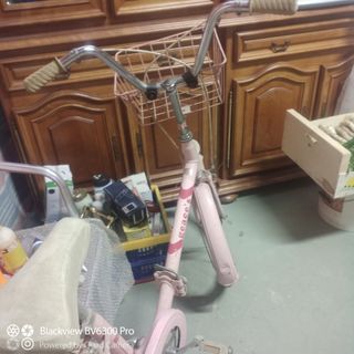 Bicicleta antigua plegable