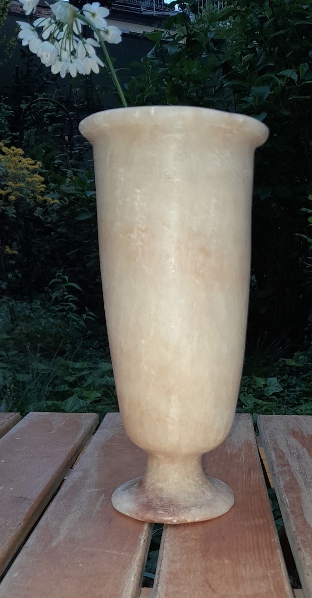 Alabastro, vaso d'epoca