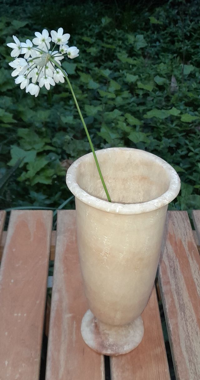Alabastro, vaso d'epoca