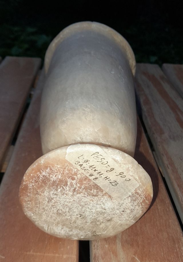 Alabastro, vaso d'epoca