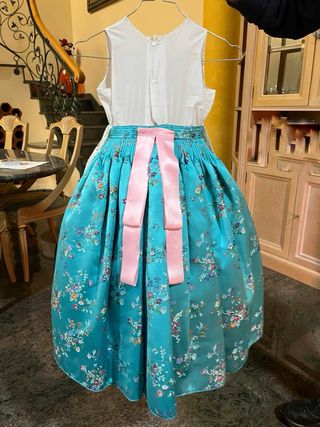 Traje fallera niña 4 a 7 años