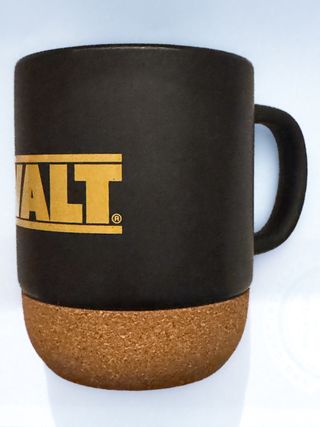 Taza ceramica original DEWALT base de corcho