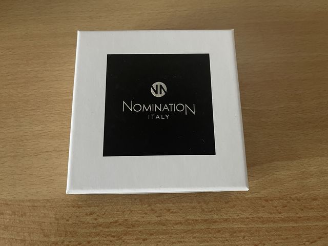 Collana Nomination Italy con targhetta e piuma