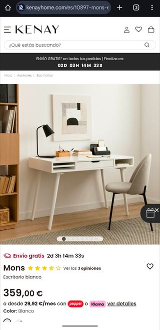 Escritorio kenay, seminuevo, EN OFERTA!!!!