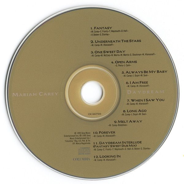 CD de  MARIAH CAREY - "Day Dream"