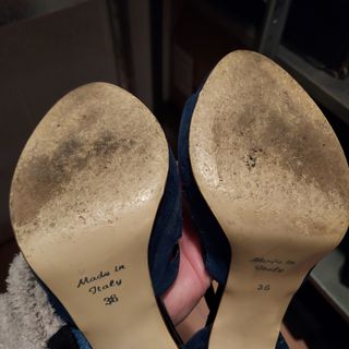 Sandali con tacco e plateau