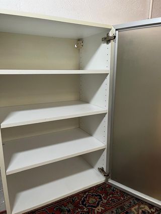 Mueble vitrina para colgar en pared