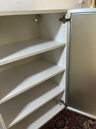 Mueble vitrina para colgar en pared