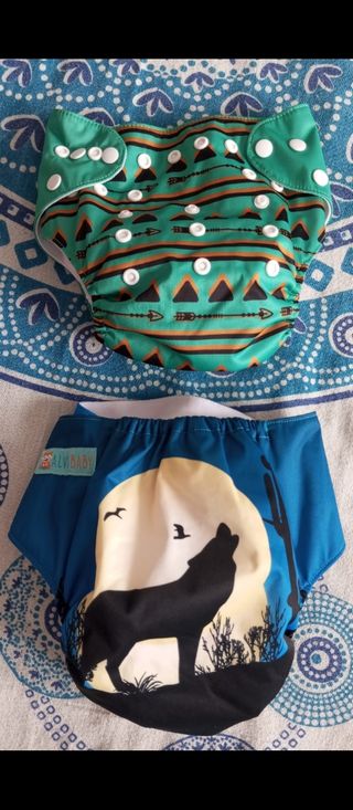 Pack pañales de tela como nuevos
