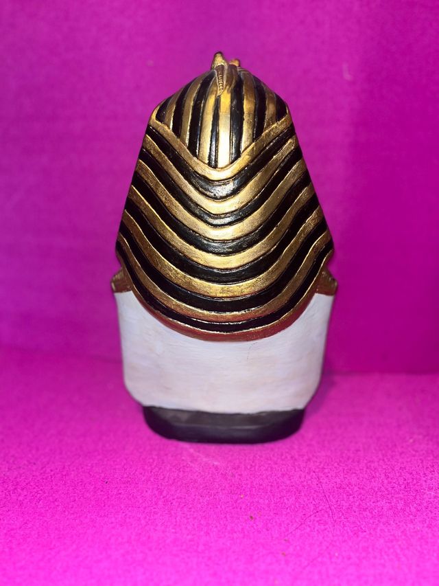 Busto máscara figura egipcia Tutankhamon