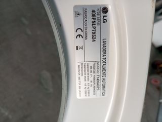 Despiece lavadora-secadora LG 8kg