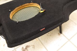 Bandeja maletero Peugeot 206 - reforzada altavoces