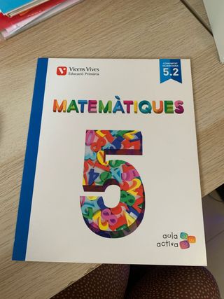 Matemàtiques 5 Primaria Vicens Vives