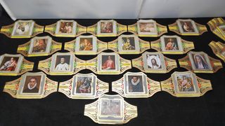 Lote Vitolas Álvaro Cuadros de pintores