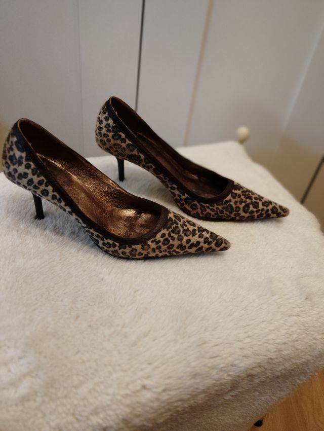 Zapatos salón de leopardo T 38