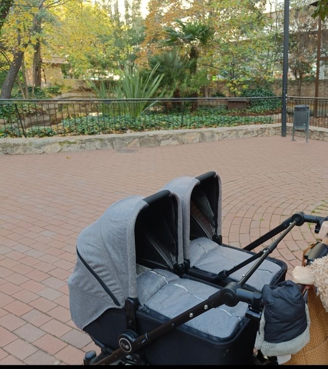 Capazos silla paseo niu vent twin.