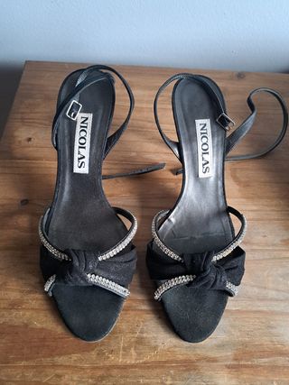 Sandalias de tacón número 38