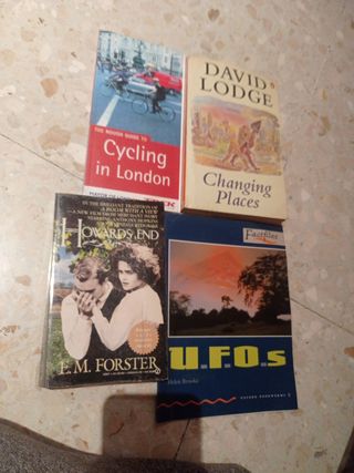 Libros varios en inglés