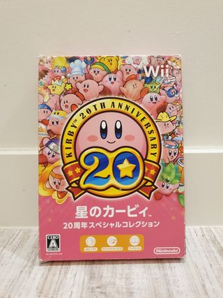 Videojuego kirbys 20 aniversario