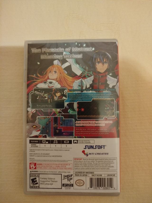 Blaster máster 3 Nintendo switch