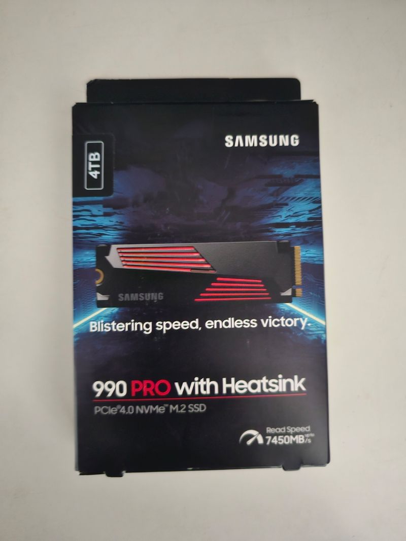 4tb Samsung 990 PRO ssd M.2 NVMe PRECINTADO