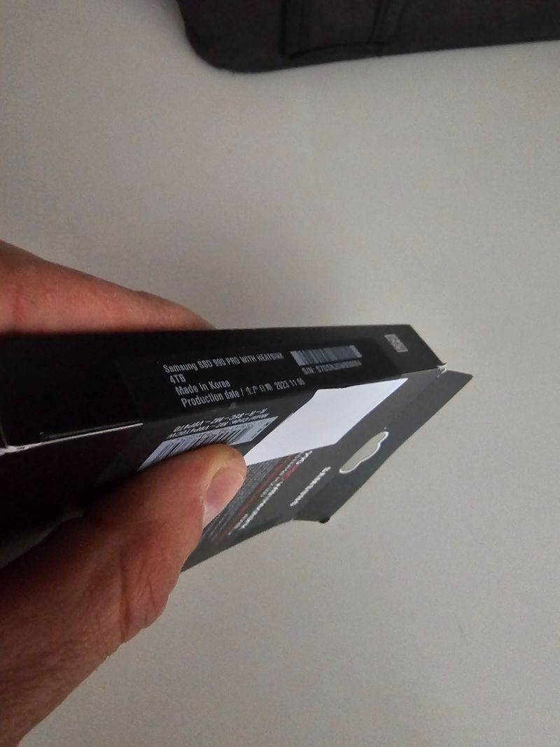 4tb Samsung 990 PRO ssd M.2 NVMe PRECINTADO afbeelding 2