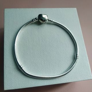 Pulsera cadena serpiente corazón