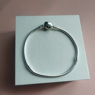 Pulsera cadena serpiente corazón