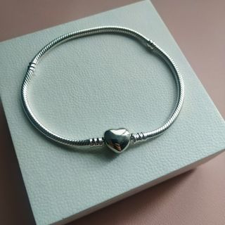 Pulsera cadena serpiente corazón