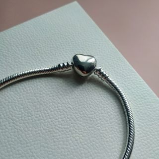 Pulsera cadena serpiente corazón