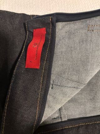 Falda vaquera carolina herrera