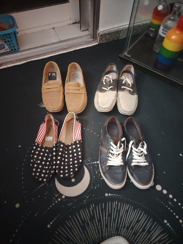 Zapatos mocasines deportivas 41 hombre playeras