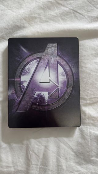 Bluray Vengadores steelbook 4 peliculas
