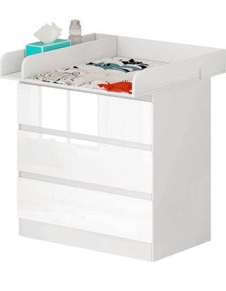 Comoda y cambiador bebe