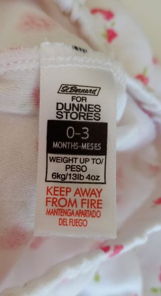 Conjunto polaina y babero