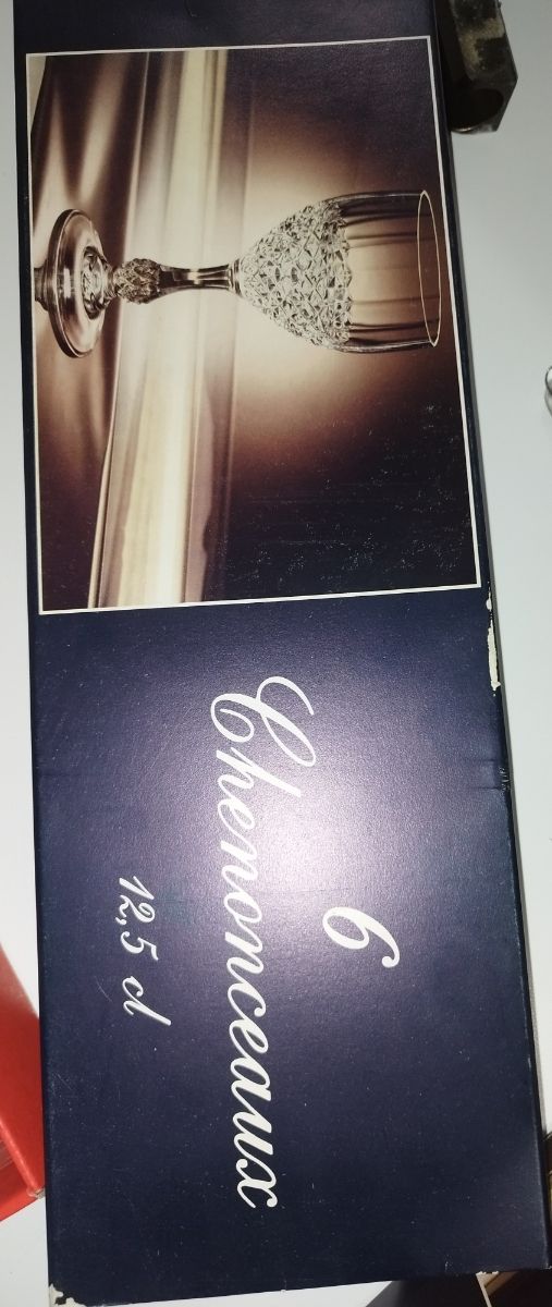 12 Cristal d'arques 25 cl wine glasses