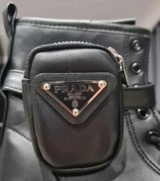 Botines Estilo Prada en color negro