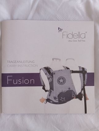 Mochila portabebés.