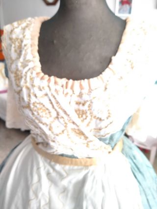 Traje fallera verde completo