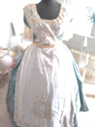 Traje fallera verde completo