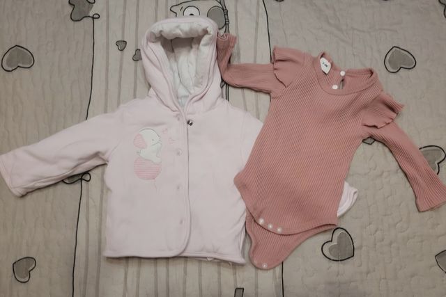 Giubotto leggero 3-6 mesi più regalo