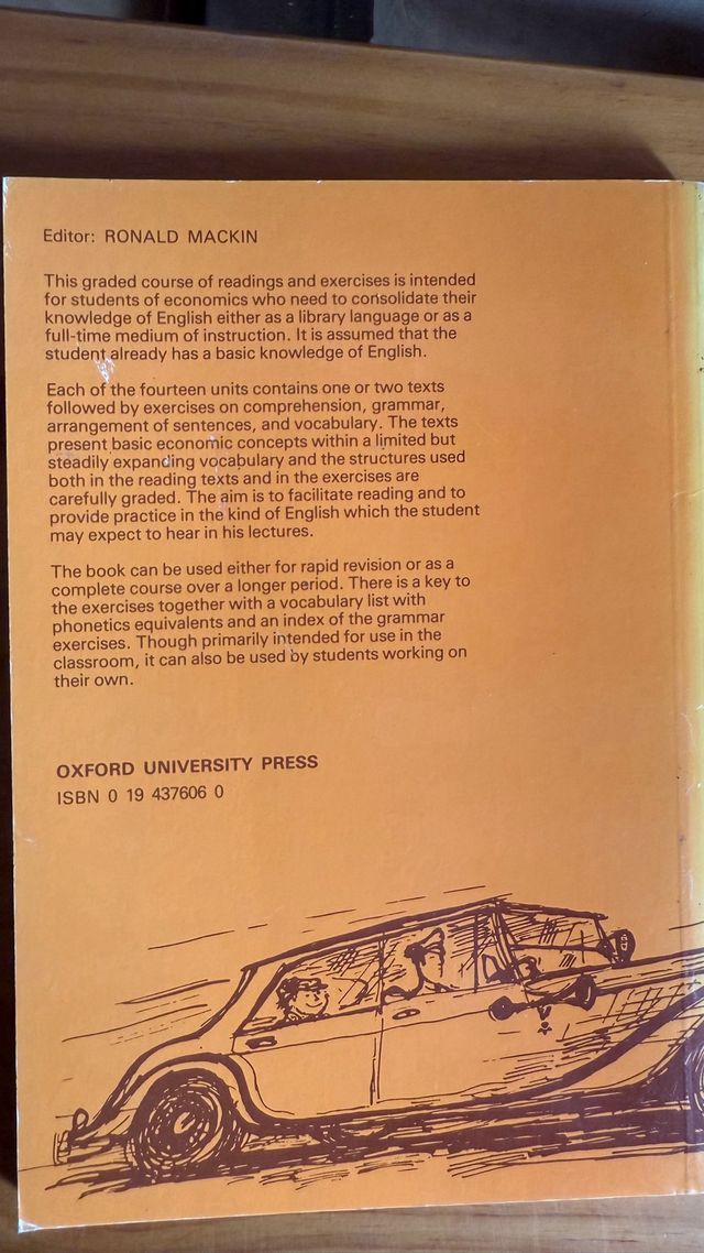 A Rapid Course in English for Students of Economic