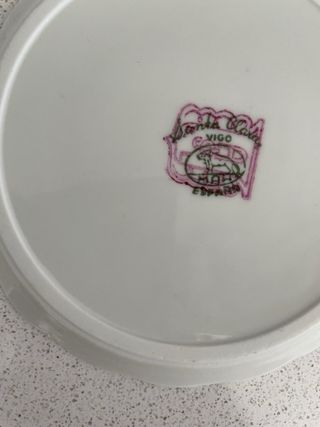Platito porcelana